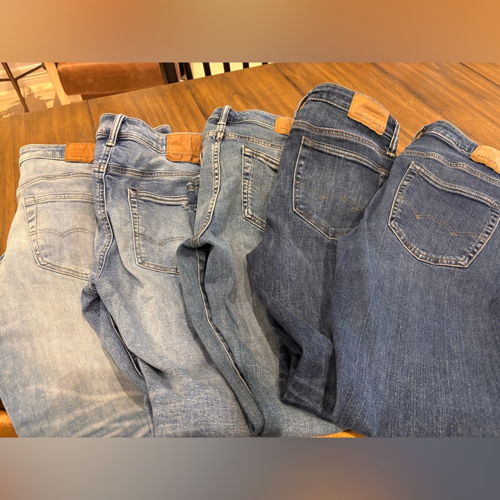 American Eagle Jeans - 5 pair lot